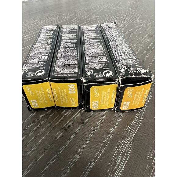 Matrix Color Sync Demi Permanent Hair Color 6GG Light Brown Gold 2 oz - Lot of 4 - Picture 3 of 4